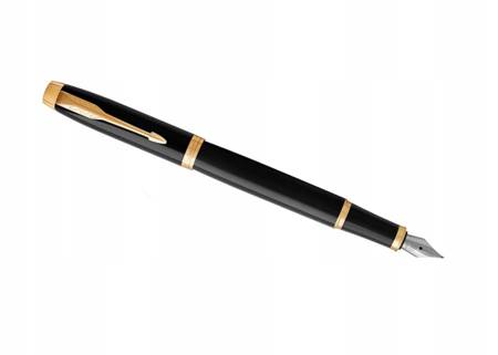 PARKER IM pióro wieczne Black Lacquer GT F