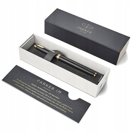 PARKER IM pióro wieczne Premium Black GT F