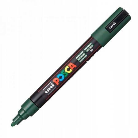 PC-5M MARKER POSCA UNI CIEMNY ZIELONY NR 83