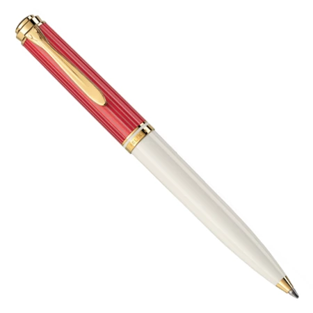 PELIKAN DŁUGOPIS K600 RED WHITE ETUI