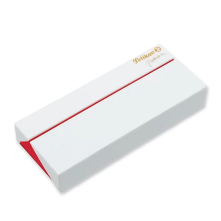 PELIKAN PIÓRO WIECZNE M600 F RED WHITE ETUI