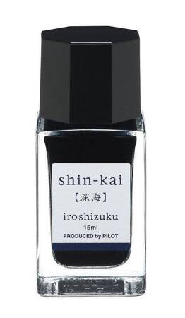 PILOT TUSZ DO PIÓR NAMIKI IROSHIZUKU 15 ML BLUE SHIN-KAI