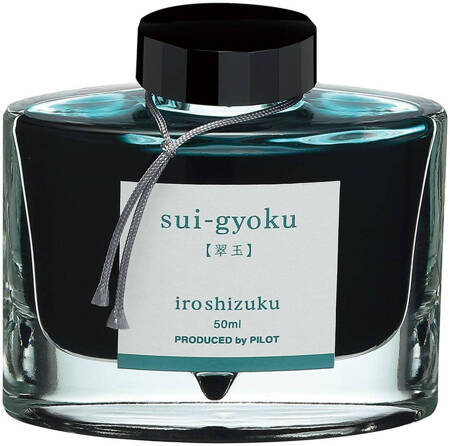 PILOT TUSZ IROSHIZUKU DO PIÓR NAMIKI SUI-GYOKU  EMERALD