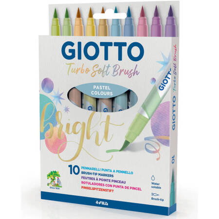 PISAKI GIOTTO TURBO SOFT BRUSH PASTEL 10 SZT FILA