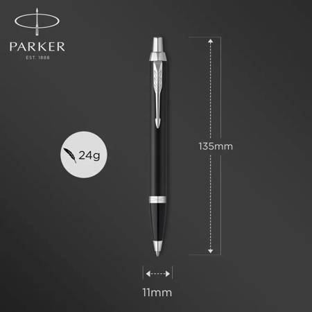 Parker IM Matte Black chrom, długopis