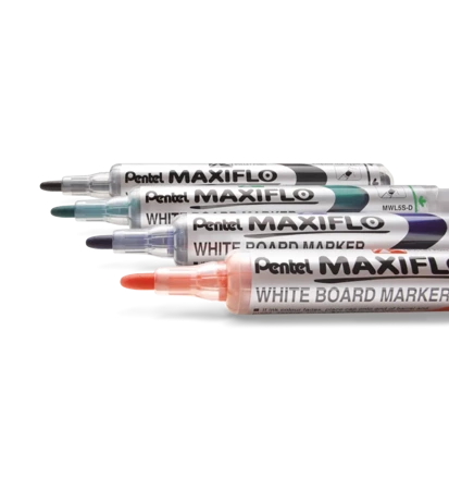 Pentel marker suchościeralny MWL5S Maxiflo żłóty