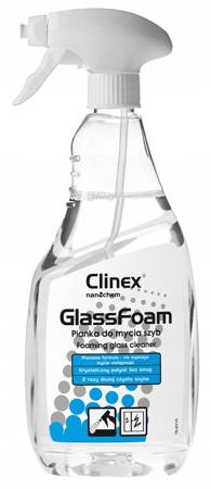 Pianka CLINEX Glass Foam 650ml do szyb