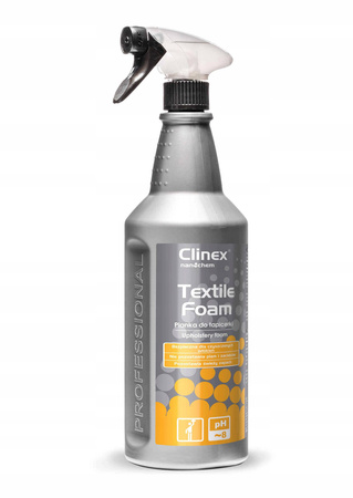 Pianka CLINEX Textile Foam 1L do tapicerki