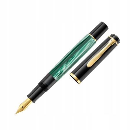 Pióro wieczne Pelikan Classic M200 Green Marbled B