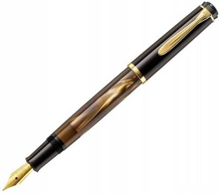 Pióro wieczne Pelikan M200 Brown Marbled EF