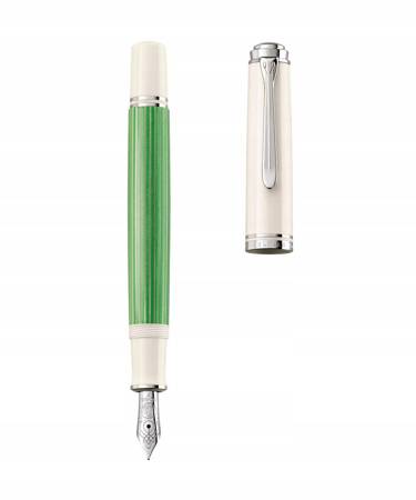 Pióro wieczne Pelikan Souverän M605 green-white M