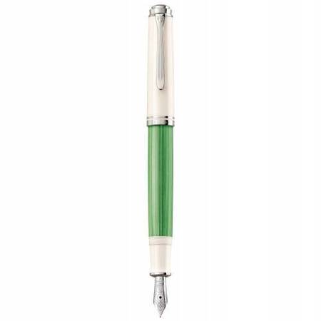 Pióro wieczne Pelikan Souverän M605 green-white M