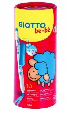 Pisaki Fibre Pens Giotto BeBe 10 kolorów