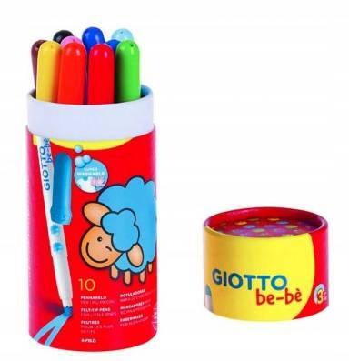 Pisaki Fibre Pens Giotto BeBe 10 kolorów