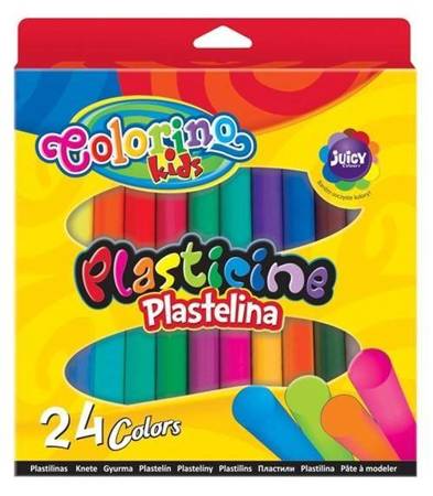 Plastelina 24 kolory Colorino Kids