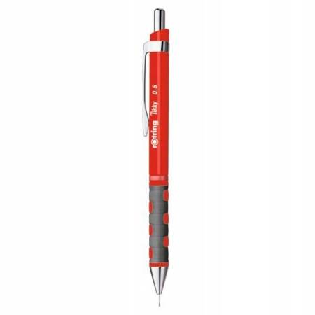 ROTRING TIKKY III OŁÓWEK 0,5 CZERWONY KORPUS