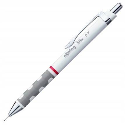 ROTRING TIKKY OŁÓWEK 0,7 BIAŁY KORPUS