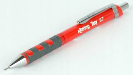 ROTRING TIKKY OŁÓWEK 0,7 CZERWONY KORPUS