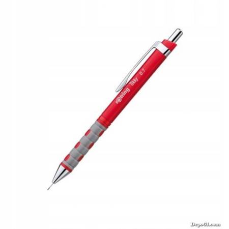 ROTRING TIKKY OŁÓWEK 0,7 CZERWONY KORPUS