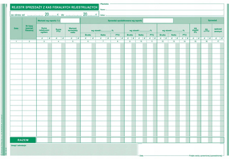 Rejestr sprzed.z kas fisk.A4 (Cien)