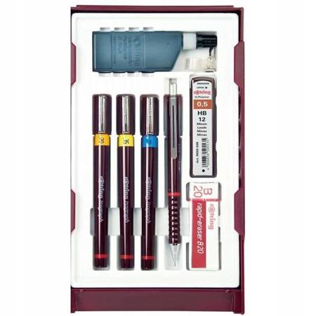 Rotring isograph College Set-3-set 0.2 / 0.3 / 0.5