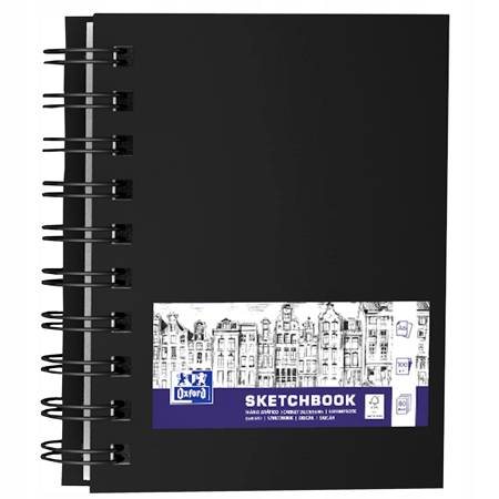 SZKICOWNIK OXFORD SKETCHBOOK A6/80K CZARNY