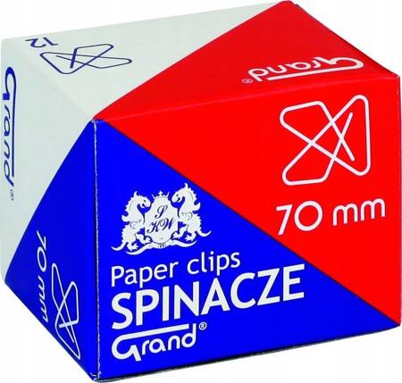 Spinacze krzyżowe Grand Nr 1 galwanizowane